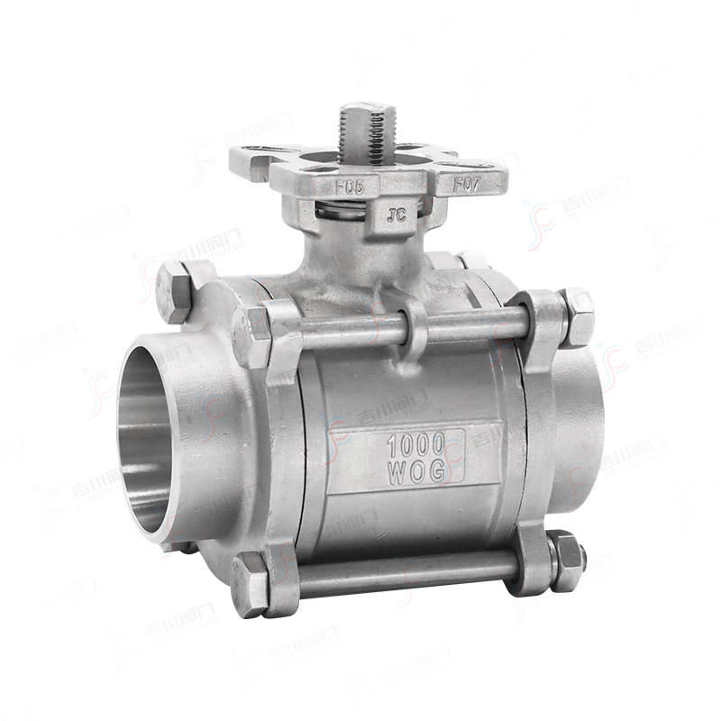 三片式高平臺(tái)焊接球閥