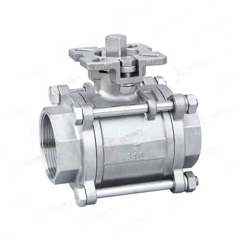 三片式高平臺球閥