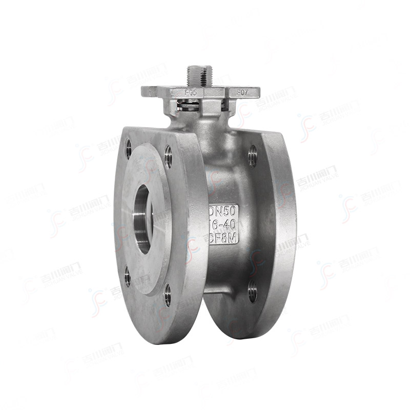 對(duì)夾式高平臺(tái)法蘭球閥